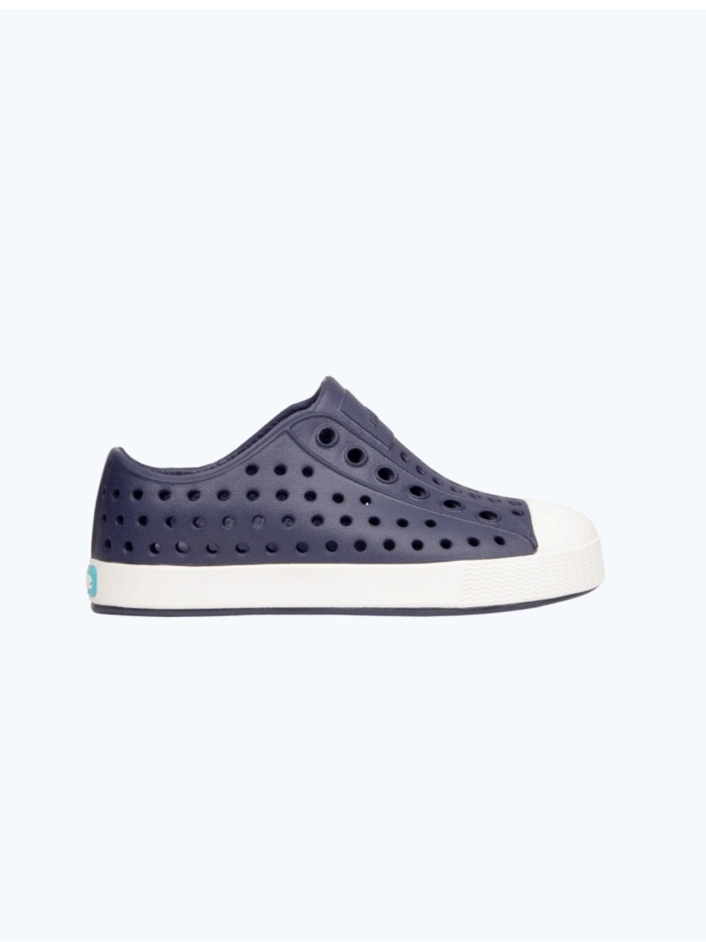 Native Jefferson Slip-On Kids Shoe - Navy/White